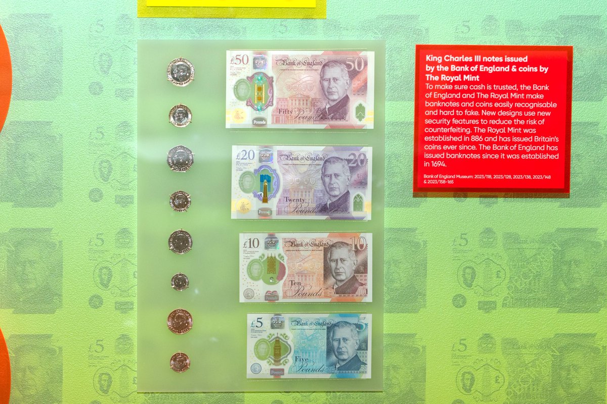 boemuseum's tweet photo. Join us this Thursday for our first #MuseumLate featuring our new exhibition #TheFutureOfMoney. Free curator-led tours of the exhibition will take place at 5.45 and 6.45pm.
📆: Thursday 21 March from 5 to 8pm (last entry 7.30)
Find out more: https://t.co/68c81m8PD3 https://t.co/eE5a7VNi7J