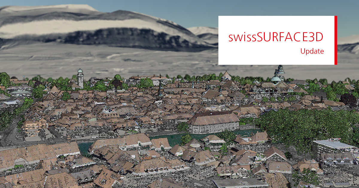 #swissSURFACE3D wurde aktualisiert! Die Nachführung betrifft die Kantone⤵️ ▪️Basel-Landschaft ▪️Basel-Stadt ▪️Solothurn ▪️Bern (nordwestlicher Teil) Weitere Informationen: swisstopo.admin.ch/de/hoehenmodel…