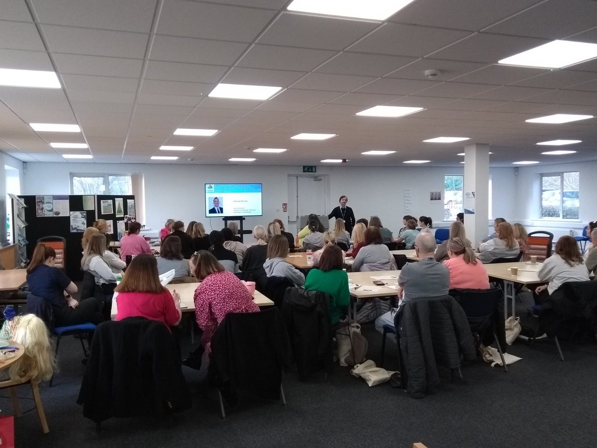 Today is @cwpnhs Heart of Care Conference focusing on developing & enhancing clinical practice for health care support workers. Great to see a group of committed staff enjoying this learning environment. @AnushtaS