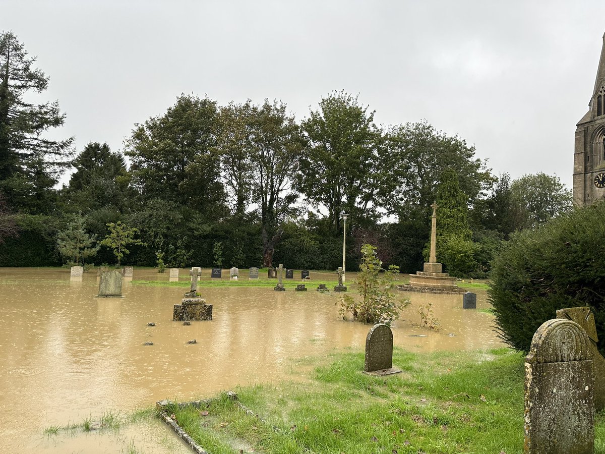 LanghamStPP's tweet photo. @rutlandcouncil @HarveyCllr @HarveyCllr I’ve completed the flood survey as Churchwarden for St Peter and St Paul Langham but I have some  photos that I couldn’t attach, so I will do so here.  I also  forgot to say that the churchyard hasn’t flooded like this in all my 35 years in Langham. https://t.co/TfAmlBjFZV
