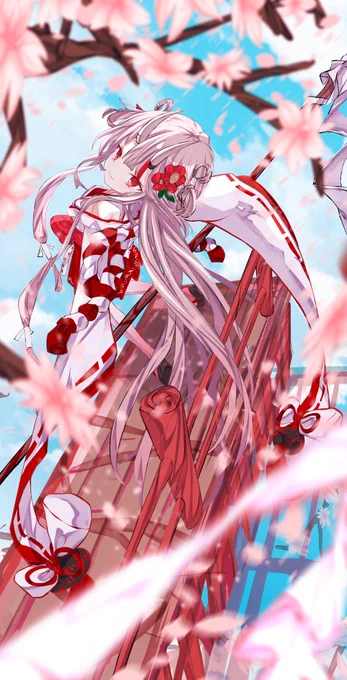 巫女お嬢〜! #百鬼絵巻 