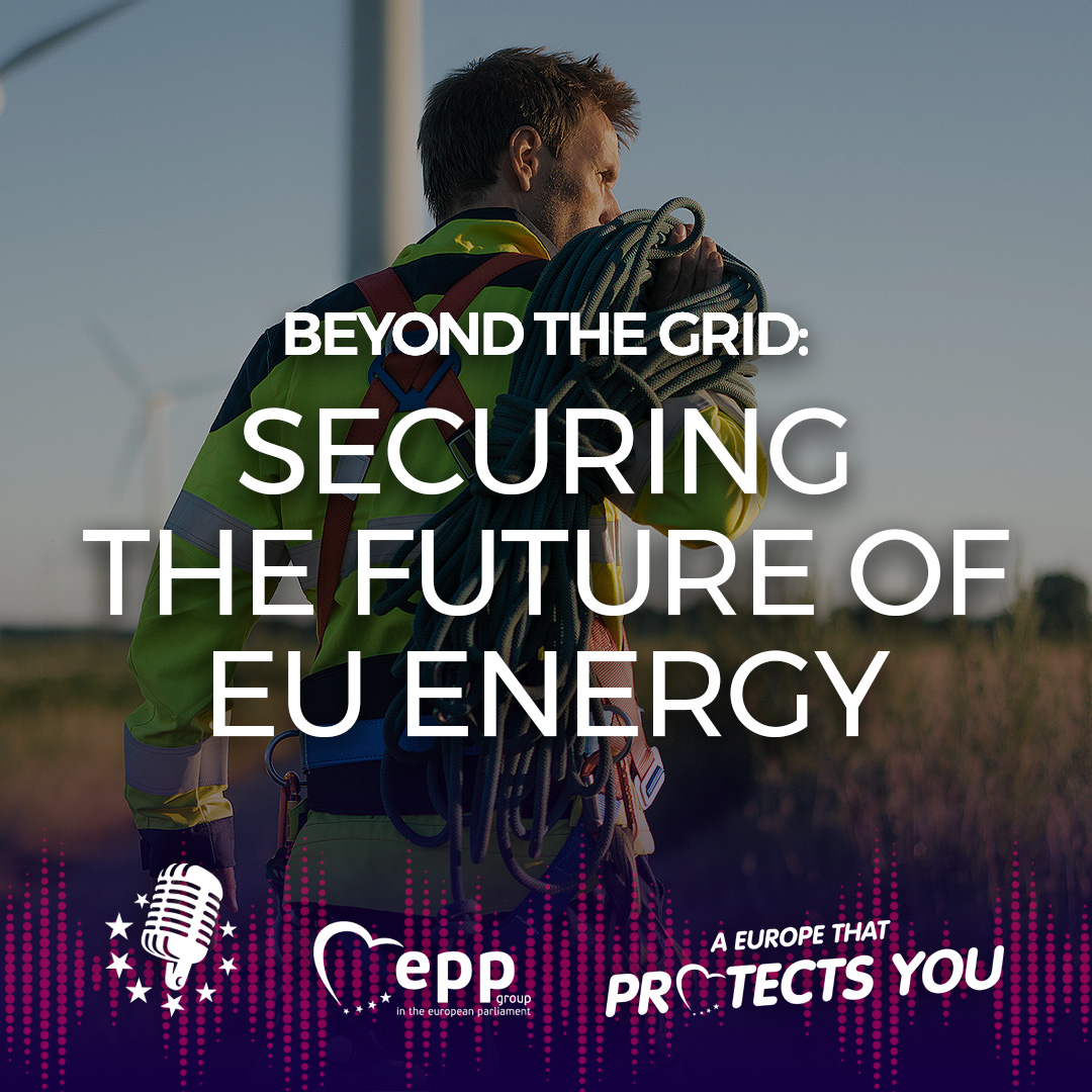 🔴Podcast alert In our new episode 'Beyond the grid: Securing the future of EU energy' we discuss energy security and Critical Raw Materials. Guests: @MEP_Ehler @hildebentele @JerzyBuzek @KubiliusA @mgracacarvalho @MartensCentre Listen: epp.group/s5e10 #EuropeProtects