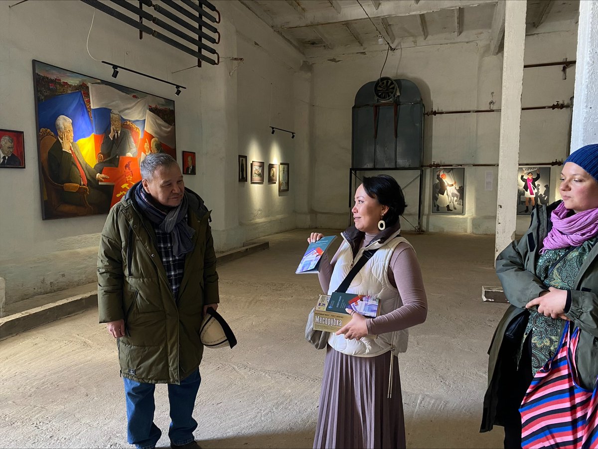 #GSD_CHHU held the presentation of the first guide to the museums of Bishkek and its surroundings, 'Bishkek Museum Guide' During the two-day excursion, museum enthusiasts, history, and art lovers visited 7 museums. The guide will be available in Kyrgyz, English, and Russian soon