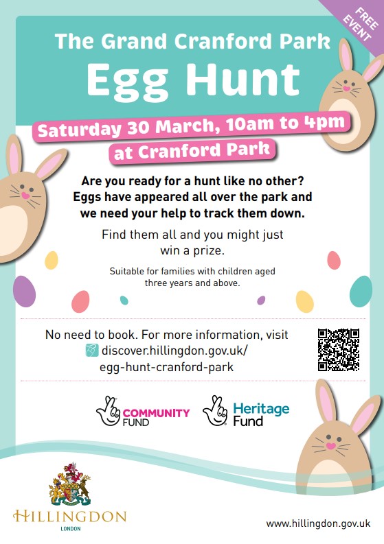CranfordParkFriends (@cranfordpark) on Twitter photo The hunt will soon be on for eggs in Cranford Park! Sat. March 30 <a href="/Hillingdon/">Hillingdon Council</a> <a href="/HillingdonFIS/">Hillingdon Families</a> The hunt will soon be on for eggs in Cranford Park! Sat. March 30 <a href="/Hillingdon/">Hillingdon Council</a> <a href="/HillingdonFIS/">Hillingdon Families</a>