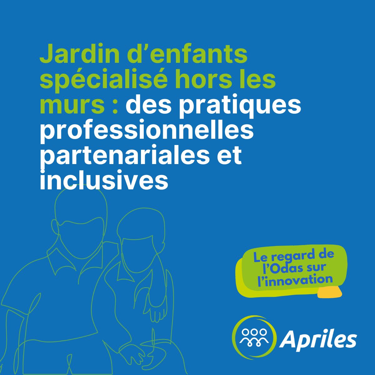 [APRILES - FICHE BONNE PRATIQUE]
☀ Jardin d’enfants spécialisé hors les murs : des pratiques professionnelles partenariales et inclusives
Retrouvez l'expertise complète sur : odas.apriles.net/initiatives/ja…