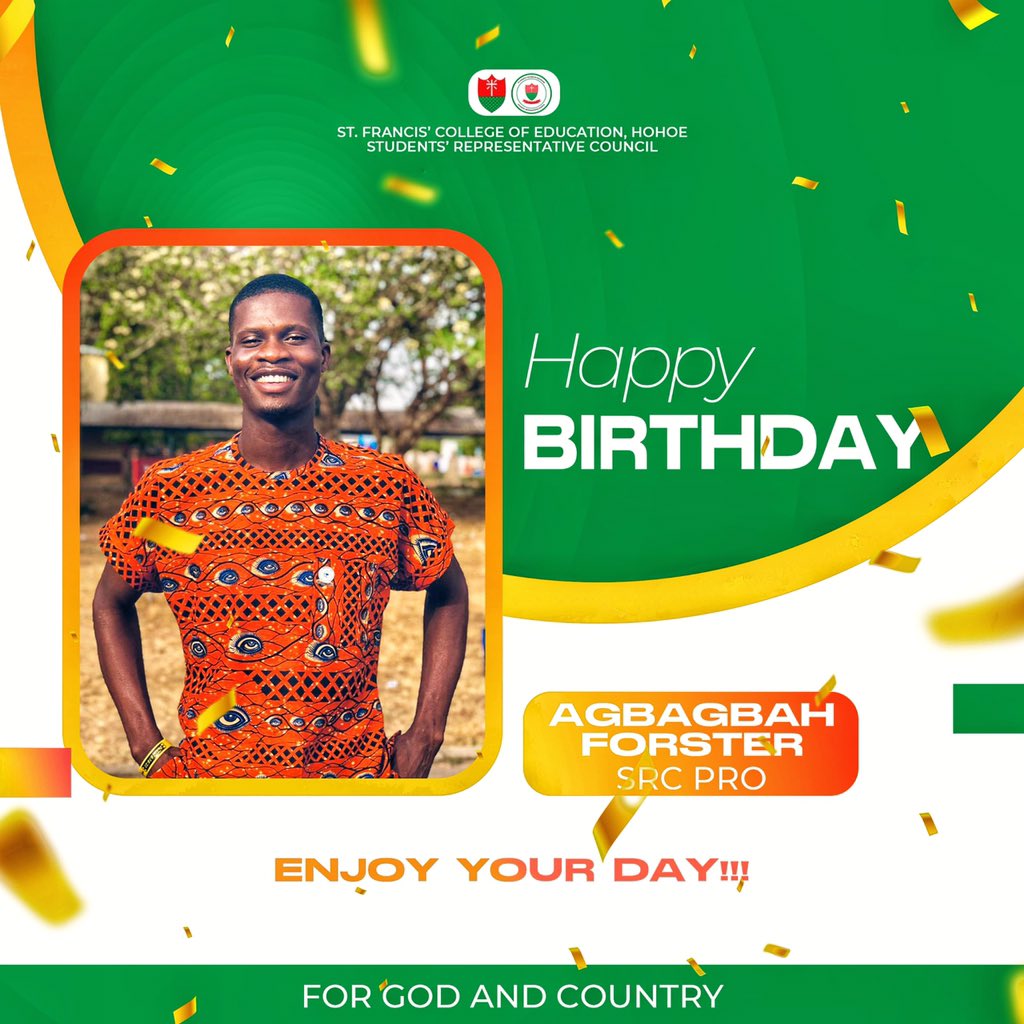 Happy birthday SRC PRO
Hon. Agbagbah Foster 
<a href="/FrancoNugs/">nugs franco</a> wishes you the best🎂