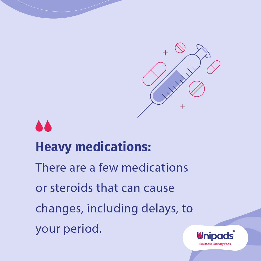 unipads_india's tweet photo. Let's talk about missed periods - it's not always about pregnancy! 4 common reasons (besides pregnancy) Stress, weight changes, medications, and health conditions. Listen to your body! 🩸
#PeriodTalk #letstalk #menstrualawareness #Unipads #lateperiods #Period #periodsproblem https://t.co/pBJuebAcIf