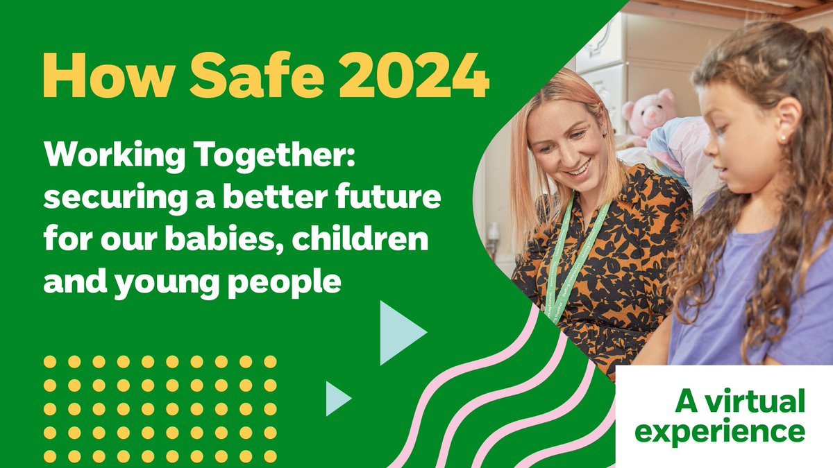 Join us for our virtual safeguarding event - #HowSafe2024 👏 Hear from experts about the latest research and feel empowered with the knowledge you need to help keep children safe. Sign up today 👉 bit.ly/3L24cO1