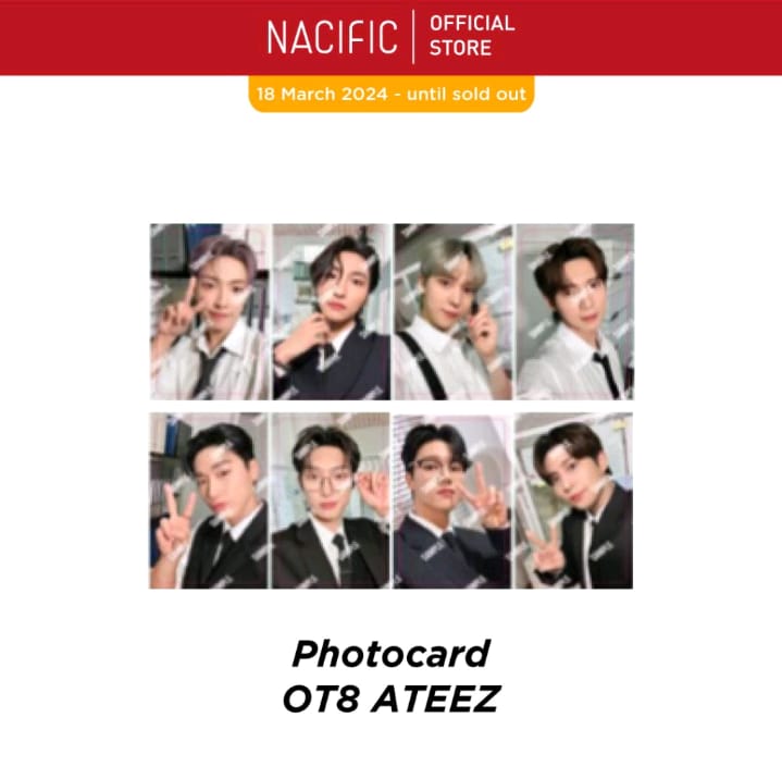 bokkaraa's tweet photo. Wts || Want to Sell

PC Nacific x Ateez Round 3

55k/ea dp 35k
✔️ Hongjoong
✔️ Yunho
✔️ San
✔️ Mingi
✔️ Jongho

❌ Packing
🏡 Semarang, Jateng

.tag wtb wts wto ateez x nacific r3 https://t.co/b9lrMaykwi