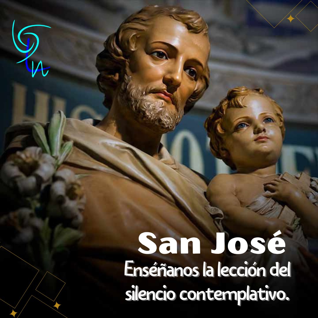 Celebramos la Solemnidad de san José y pedimos que nos enseñe a prestar atención amorosa a Dios, presencia infinita de amor y de vida.  Feliz día del Movimiento Laical Nazaret <a href="/causamcolomina/">causamcolomina</a> <a href="/MHSFNazaret/">Misioneras Nazaret</a>