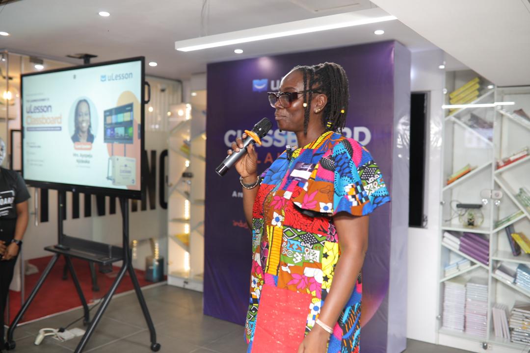 ulessonapp's tweet image. "I don't call the uLesson Classboard a product; I call it a solution. In fact, it's a bundle of solutions." - Mrs Ayopeju Njideaka, CEO, NurtureHouse, Keynote Speaker - uLesson Classboard Launch, Yaba, Lagos.
#uLesson #uLessonClassboardLaunch #LoveLearning #LoveTeaching…