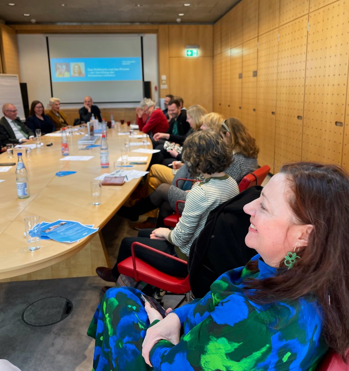 10 years after Finland was Guest of Honour <a href="/Book_Fair/">FrankfurterBuchmesse</a> we’re launching “It’s Finland again!” to promote Finnish literature in Germany. So good to have two great authors with us today on Minna Canth’s Day, celebrated as the day of equality in Finland: Meri Valkama &amp; Pirkko Saisio.