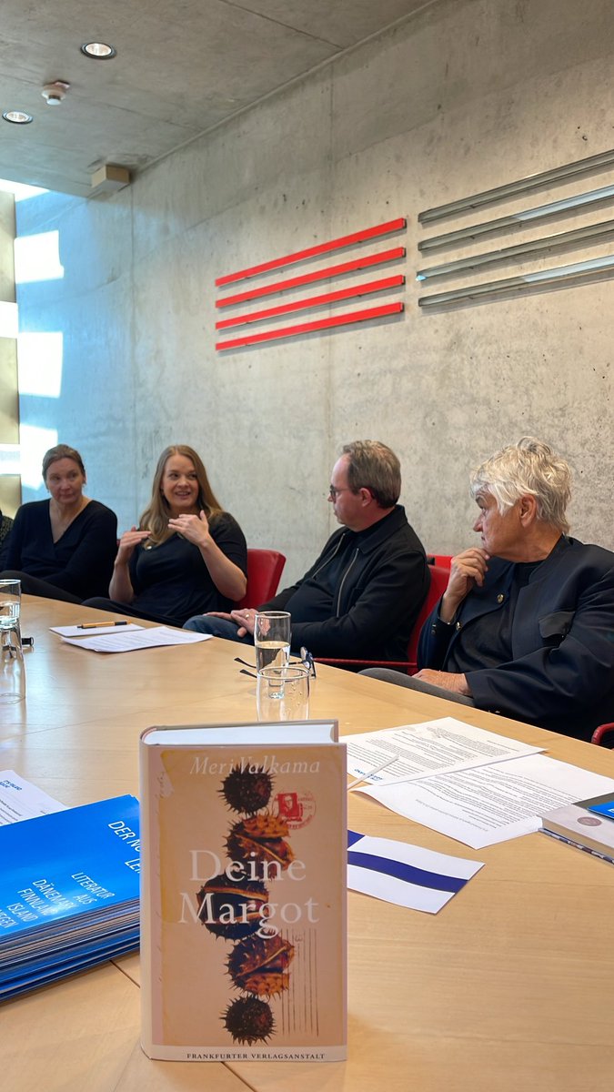 sofiebackmn's tweet image. 10 years after Finland was Guest of Honour @Book_Fair we’re launching “It’s Finland again!” to promote Finnish literature in Germany. So good to have two great authors with us today on Minna Canth’s Day, celebrated as the day of equality in Finland: Meri Valkama &amp;amp; Pirkko Saisio.