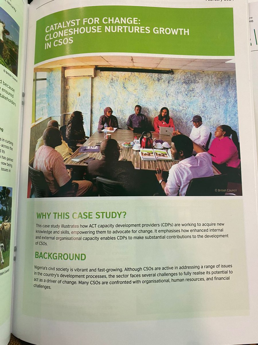 cloneshouse's tweet photo. Cloneshouse served as a case study demonstrating the significant impact ACT Capacity Development Providers (CDPs) are making in enhancing the capabilities of Civil Society Organizations (CSOs)🚀🌍
#capacitybuilding #SustainableDevelopment #civilsociety #developmentgrowth https://t.co/xfzdIrfxxf