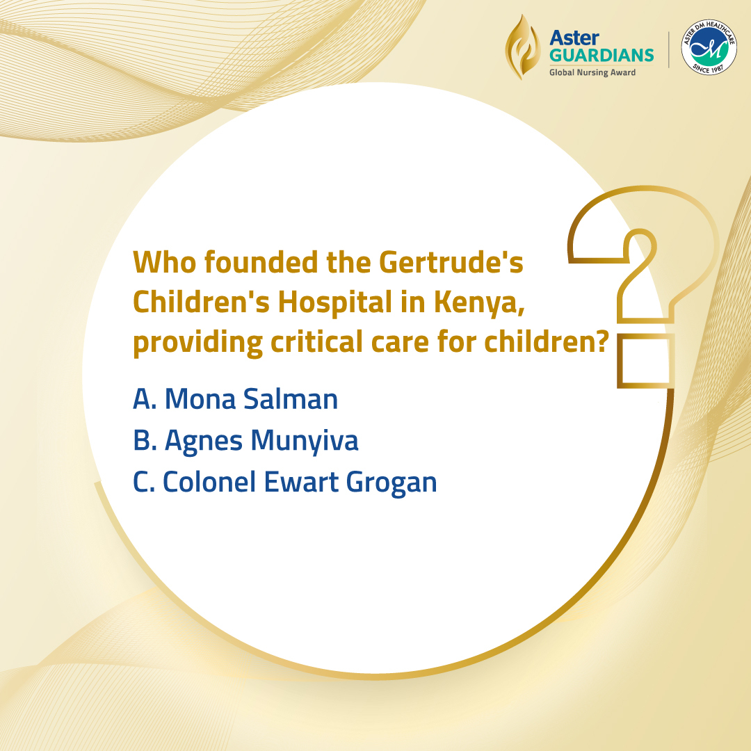 Can you guess the correct answer? Comment below with your answer! #Nurse #NurseLife #NursesOfInstagram #NursePractitioner #NursesUnite #NursesOnly #NurseOnDuty #NursingExcellence #AsterGuardians #GlobalNursingAward2024