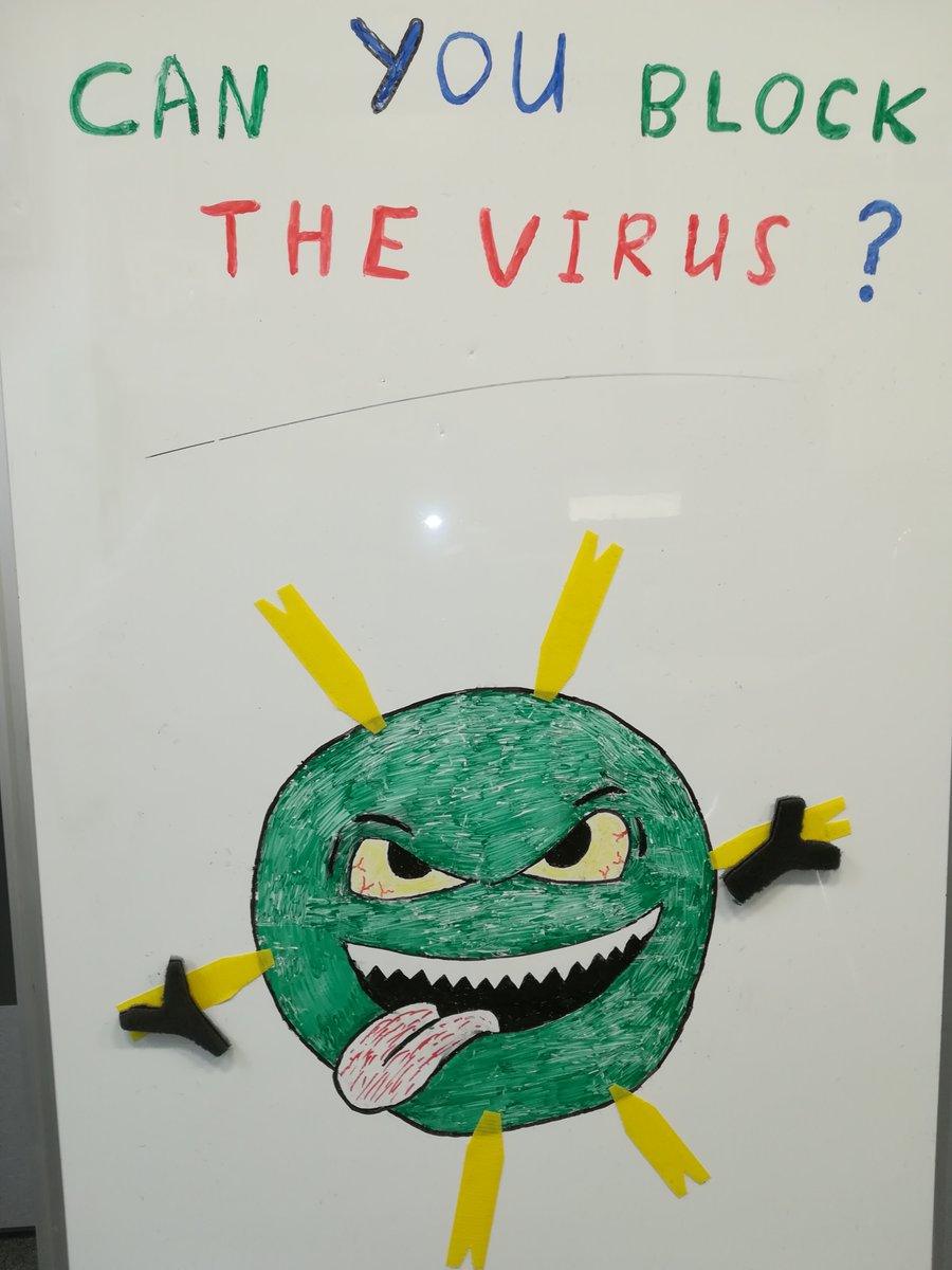 Come and throw neutralizing antibodies, Sat 23rd Mar, with our team @Cambridge_Fest in Dept Path and learn how to block scary viruses