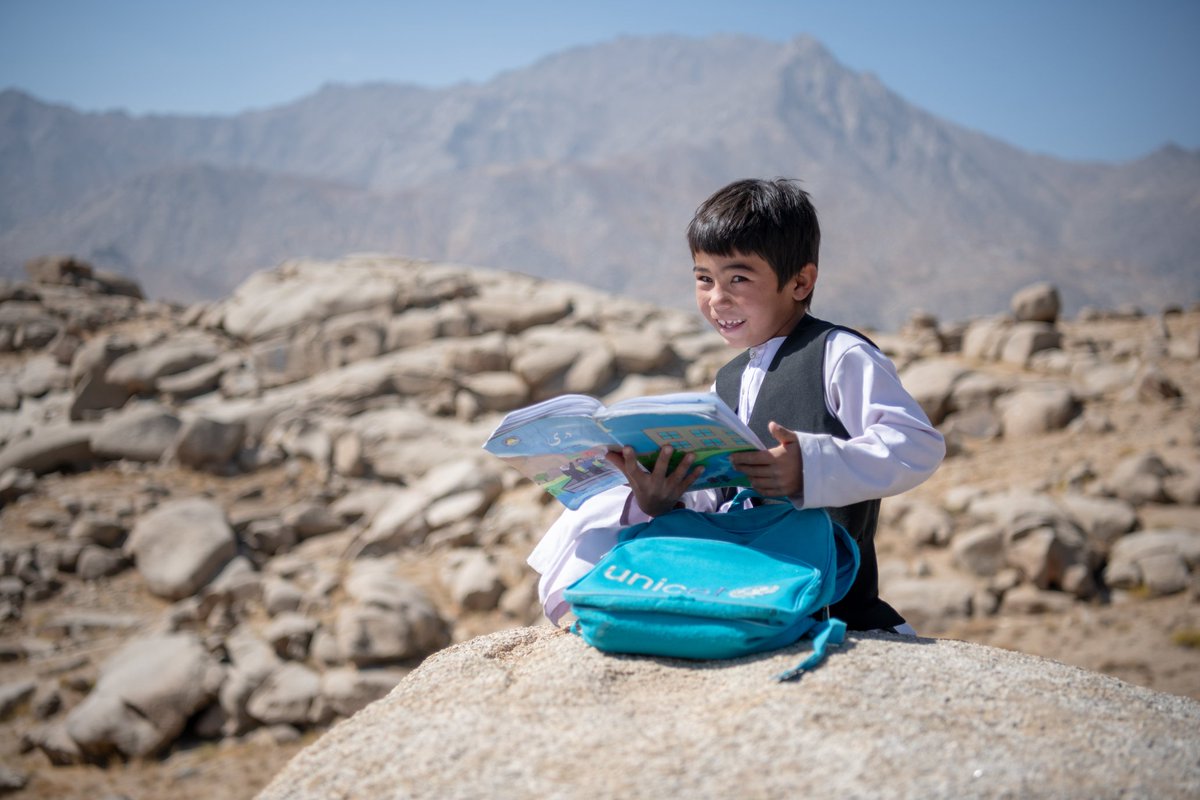 I am honoured to join @UNICEFAfg & look forward to continuing our team's dedicated efforts to advance the rights and well-being of girls and boys across the country.