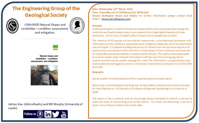 EGGS has an evening talk happening tomorrow (20th March). See details below. If you can't join us in person you can watch live online using this link us02web.zoom.us/j/81788840953?…