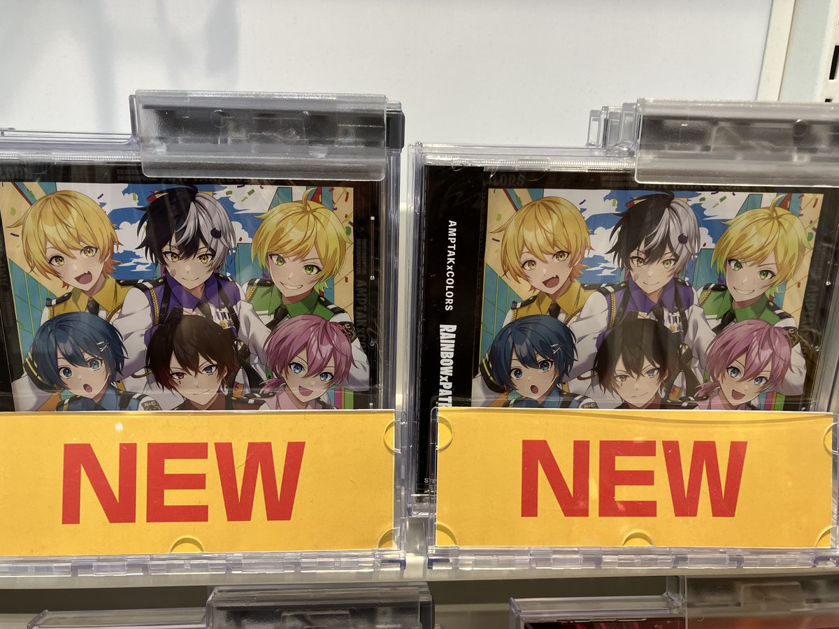 CD入荷情報】 AMPTAKxCOLORS/RAINBOWxPATROL 本日入荷しました