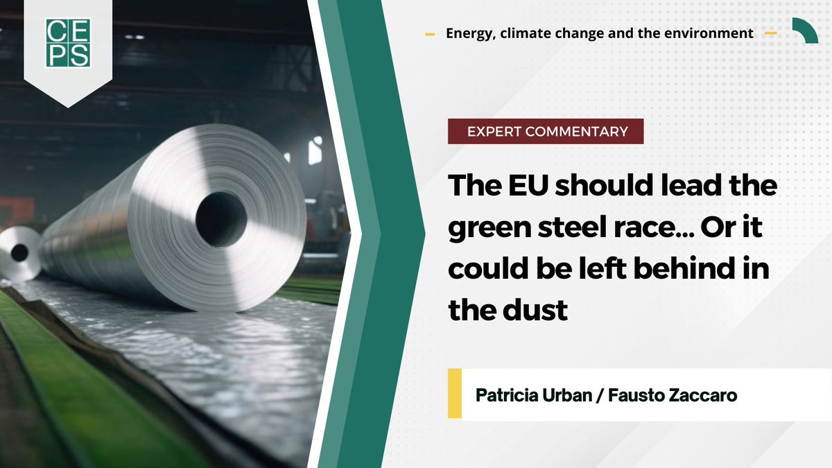 🔎 The automotive industry could drive the demand for green steel in the EU, but policy clarity is key. 📝 Dive into our commentary by Patricia Urban and Fausto Zaccaro from @sandbag_eu for insights on how clear targets and regulatory measures can pave the way for a low-carbon…