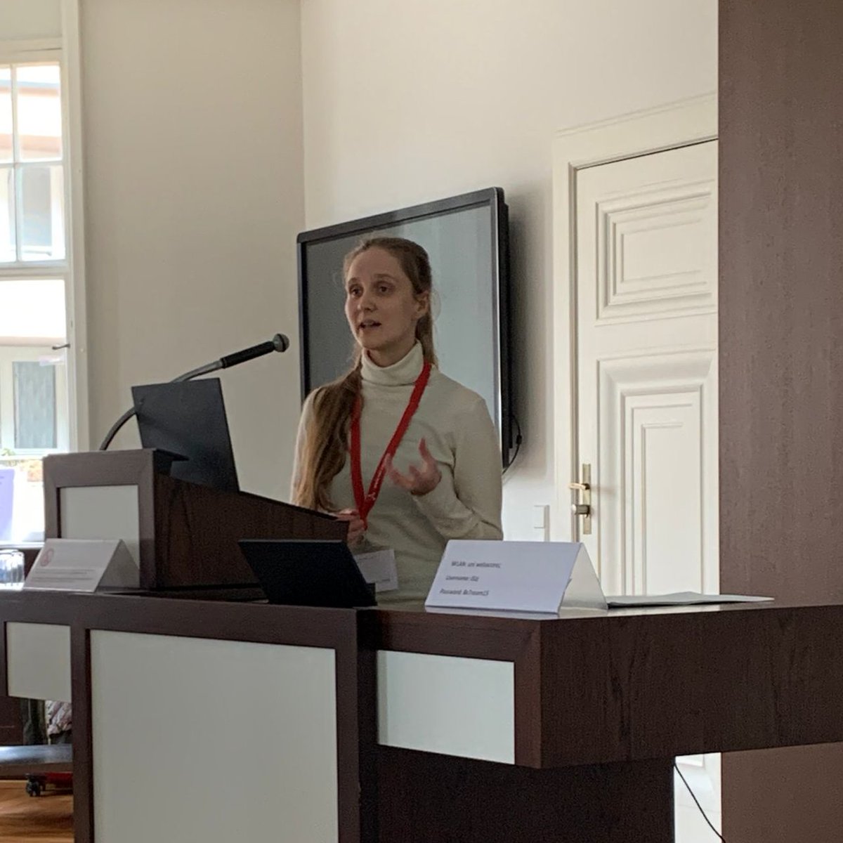 Some impressions of Day 2 of our NEW_LIVES-conference. 🧬👶 This morning with talks by Hannah Straub, @Mahsashabani and Karla Alex in the beautiful International Academic Forum Heidelberg @UniHeidelberg