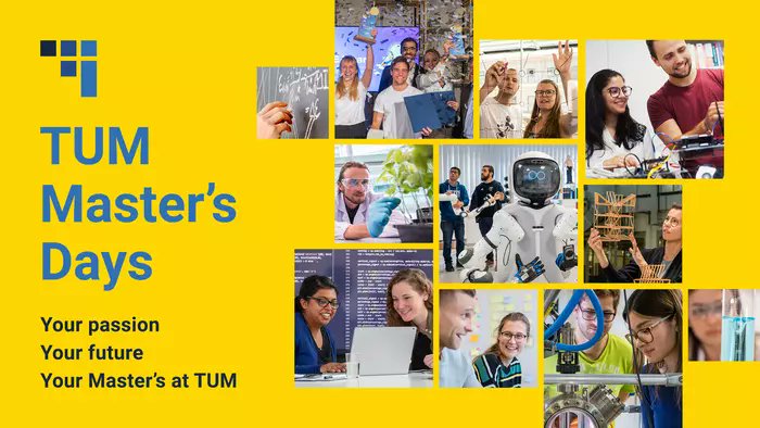 Join us at 13:00 CET today as we talk about our MSc Land Management and Geospatial Science program, and respond to all your questions about the program: tum-conf.zoom.us/meeting/regist…