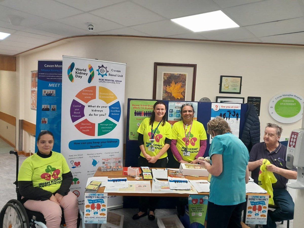 Staff at C&MH celebrated World Kidney Day last week, there was a salt themed quiz and world kidney day cupcakes, we were also delighted to showcase our new renal dietician infographic.