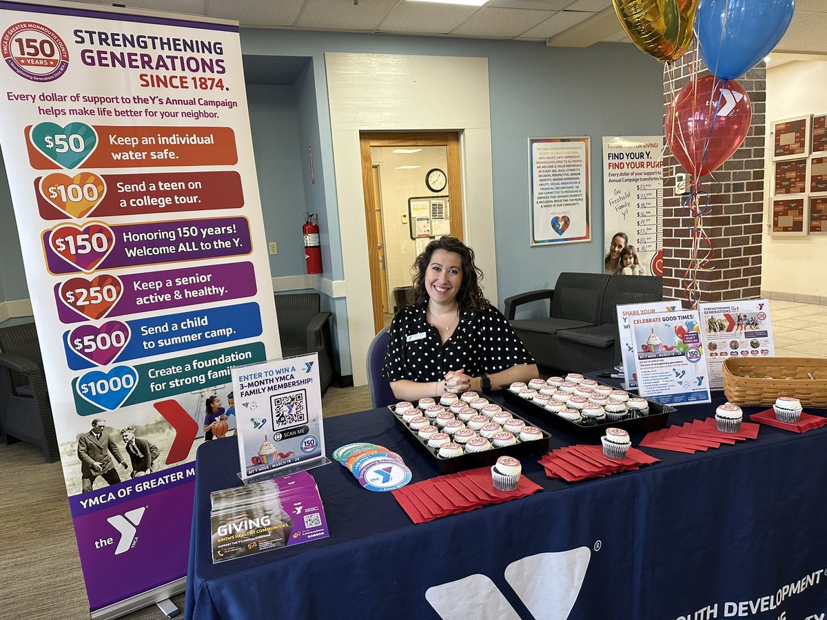 yjerseyshore's tweet photo. Did you get a cupcake? 🧁 It’s our treat! Stop by the Y March 18-24 for something sweet to celebrate our 1️⃣5️⃣0️⃣ years! Try the Y, we’ll be free and open to all. Learn about our annual campaign and how we make community stronger. ✨ #YGMC150 #YGenerations #YStories https://t.co/0vyc6C3x4e