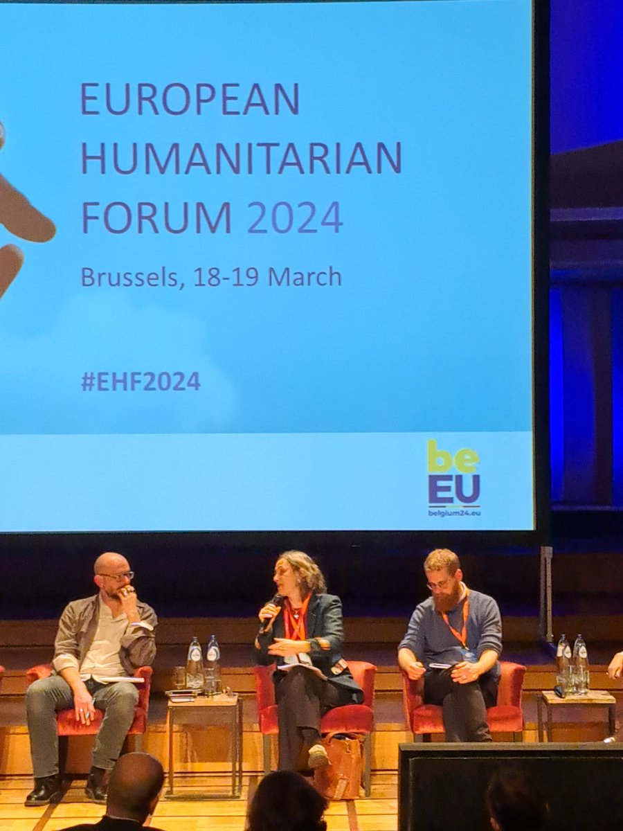 'We have an obligation as humanitarians to work more intensely in those #neglected crises around the world.' Sofia Sprechmann, Secretary General at CARE International, on neglected crises and their lack of media attention... #EHF2024