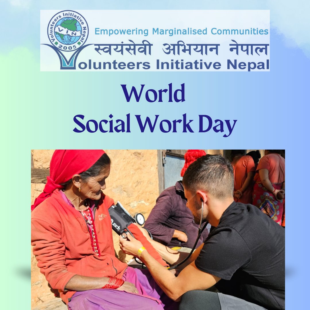 Happy World Social Work Day 2024 from Volunteers Initiative Nepal! Together, let's empower communities, uplift lives, and create lasting change.
#SocialWork #CommunityEmpowerment #VIN #communitydevelopment #Volunteerwithvin #Holisticapproch