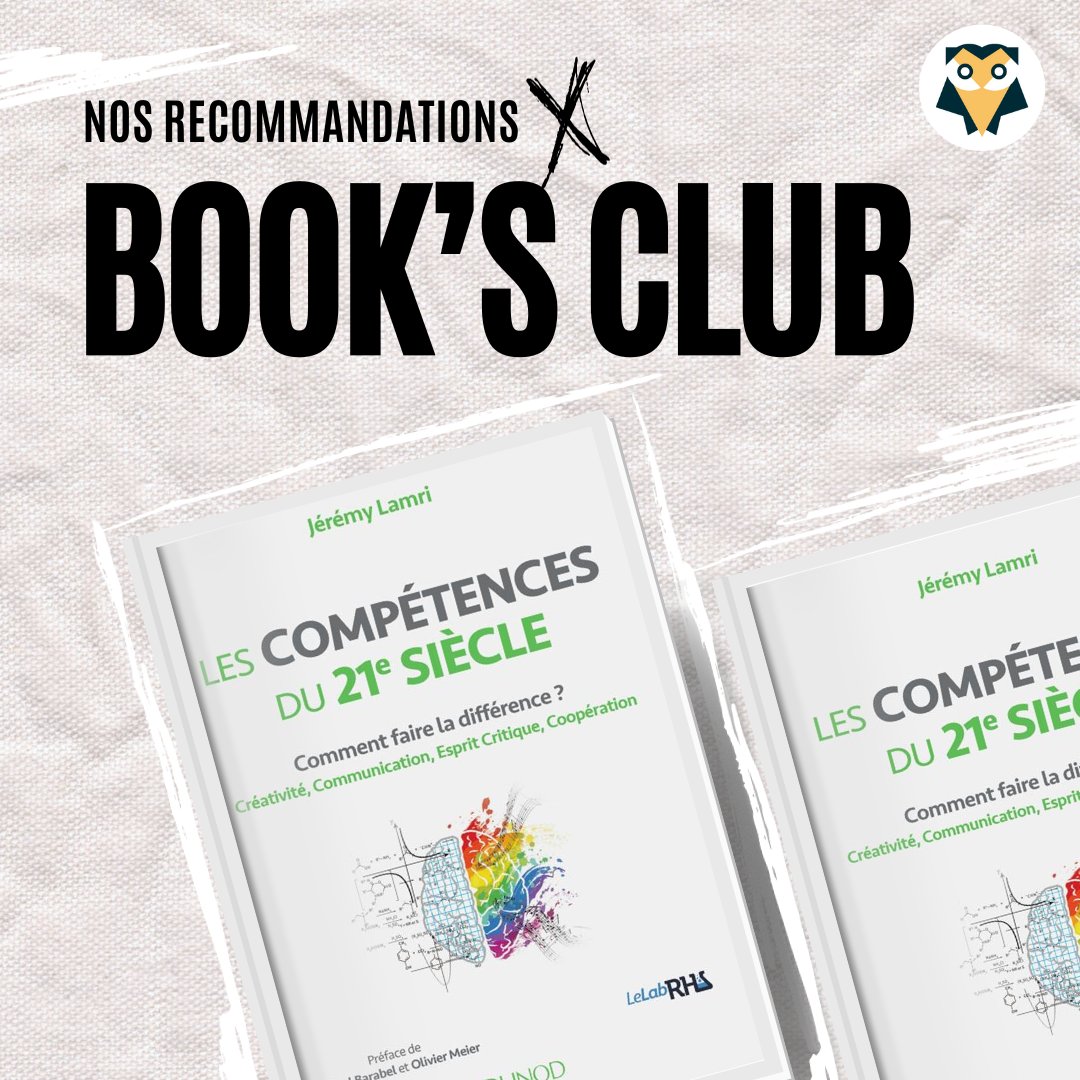 📚 Book's Club Kokoroe - Learning edition 📚

🙌 Ce mois-ci, nous vous recommandons 'Les compétences du 21e siècle' de Jérémy Lamri. 

Par ici pour découvrir nos 10 recommandations lectures :
hubs.la/Q029zF2t0

#BooksClubKokoroe #Skills #Innovation #Success