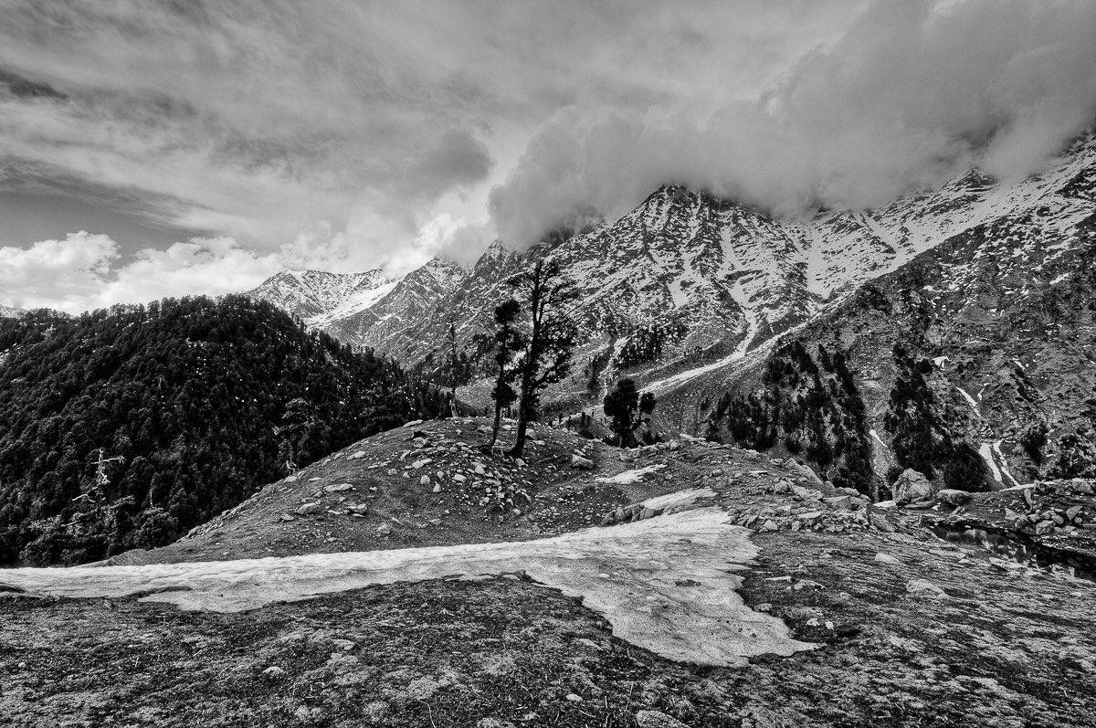 SMepsted's tweet photo. @duckrabbitblog In 2012 I spent a night on Triund after a storm came rolling in unexpectedly. I slept in an old rickety lean-to, sharing the space with my pony. It was a fantastic adventure. Here’s a photo of the morning after. I hope your trek continues to be wonderful. https://t.co/NO3PT7MTna