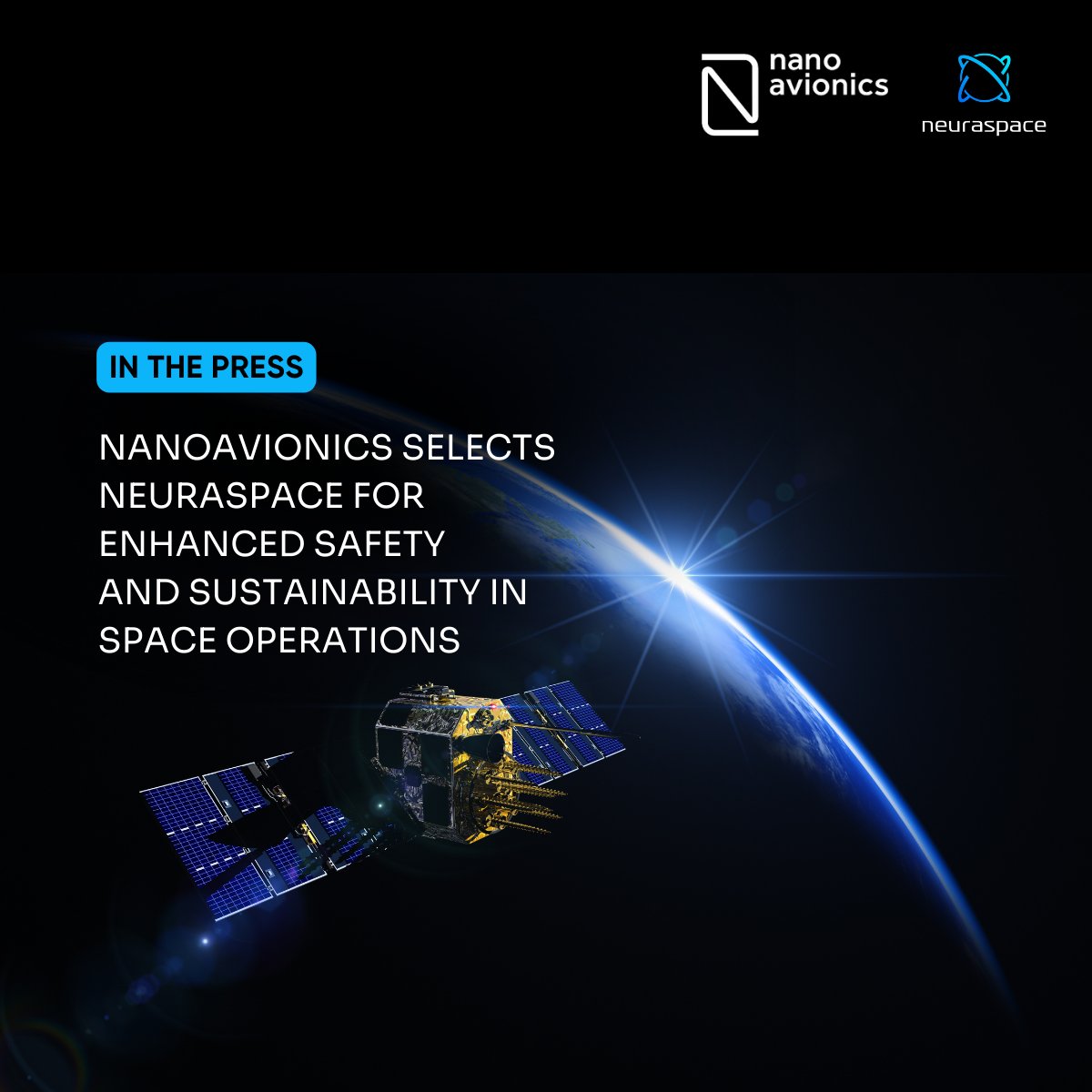 🚀 Big news! Kongsberg NanoAvionics has selected our AI-powered Space Traffic Management solution! Read more: eu1.hubs.ly/H089z2V0