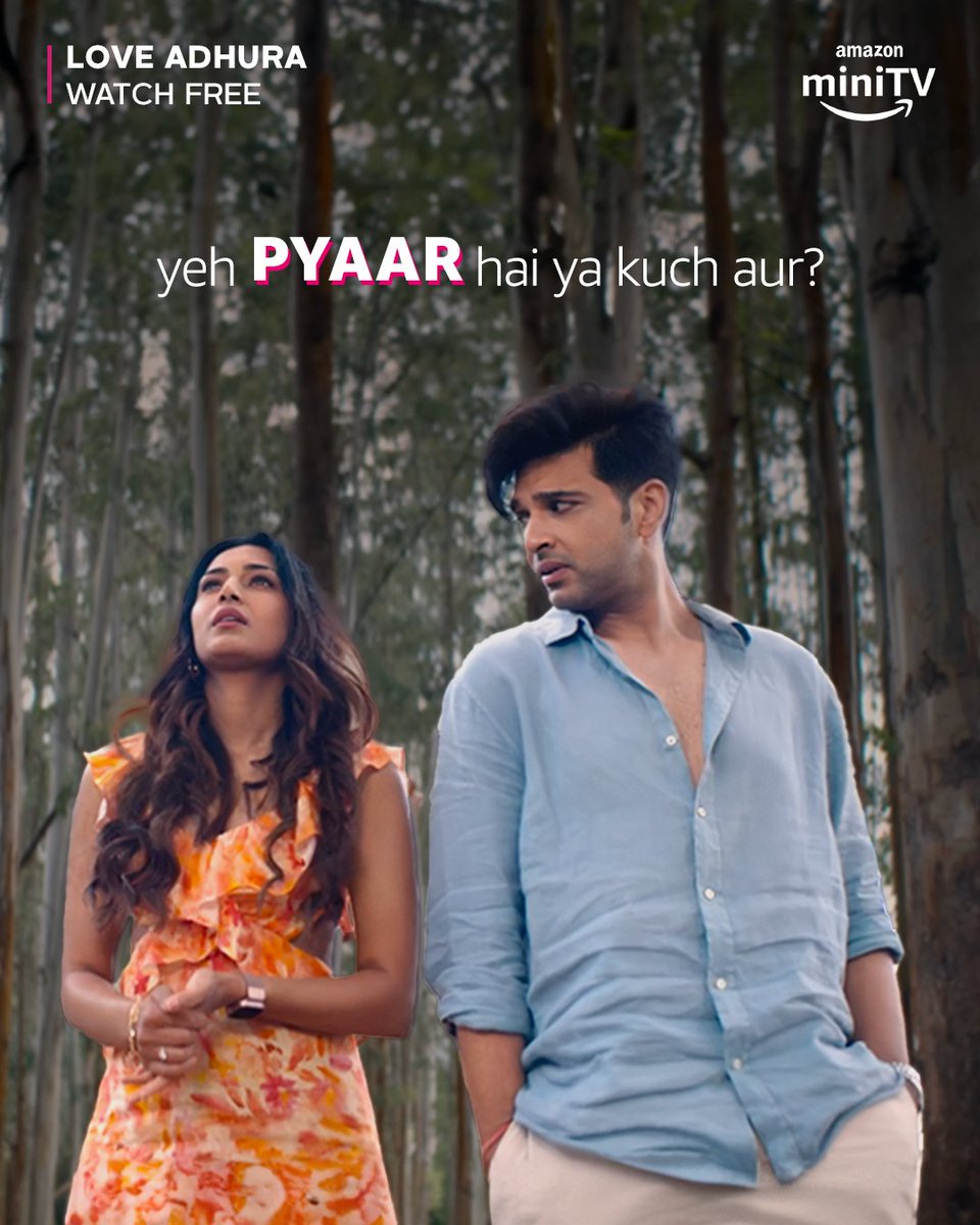Amazon MX Player (@amazonmxplayer) on Twitter photo yeh jaanne ke liye toh aapko show dekhna padega!
watch #LoveAdhura, streaming now on Amazon miniTV for FREE
<a href="/kkundrra/">Karan Kundrra</a> <a href="/IamEJF/">Erica J Fernandes</a> #VivekMadaan <a href="/Saqib_Ayub_/">Saqib Ayub</a> <a href="/thechiraggk/">Chiragg Khatri</a> #AbhilashaPoul <a href="/rahuldevshetty/">Rahul Dev Shetty</a> <a href="/bilasactor/">Bilas Chandrahasan</a> #JainNeeraj <a href="/tansworld/">Tanveer</a> <a href="/ThisIsHowWeDing/">Ding Entertainment</a> @Mamaearthindia yeh jaanne ke liye toh aapko show dekhna padega!
watch #LoveAdhura, streaming now on Amazon miniTV for FREE
<a href="/kkundrra/">Karan Kundrra</a> <a href="/IamEJF/">Erica J Fernandes</a> #VivekMadaan <a href="/Saqib_Ayub_/">Saqib Ayub</a> <a href="/thechiraggk/">Chiragg Khatri</a> #AbhilashaPoul <a href="/rahuldevshetty/">Rahul Dev Shetty</a> <a href="/bilasactor/">Bilas Chandrahasan</a> #JainNeeraj <a href="/tansworld/">Tanveer</a> <a href="/ThisIsHowWeDing/">Ding Entertainment</a> @Mamaearthindia