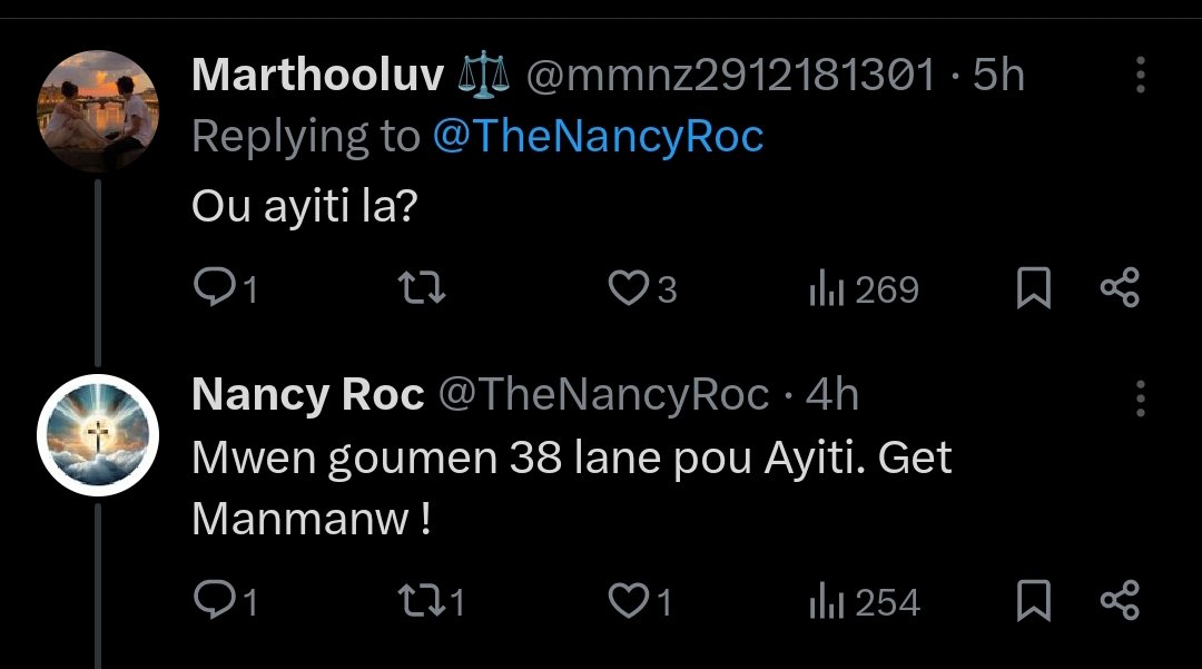 RJrMendes's tweet photo. Menm Foulay la, gen Ayisyen ki estime se yo sèlman ki pou ta fèl. 😩😩 https://t.co/ziNTt8gCdG