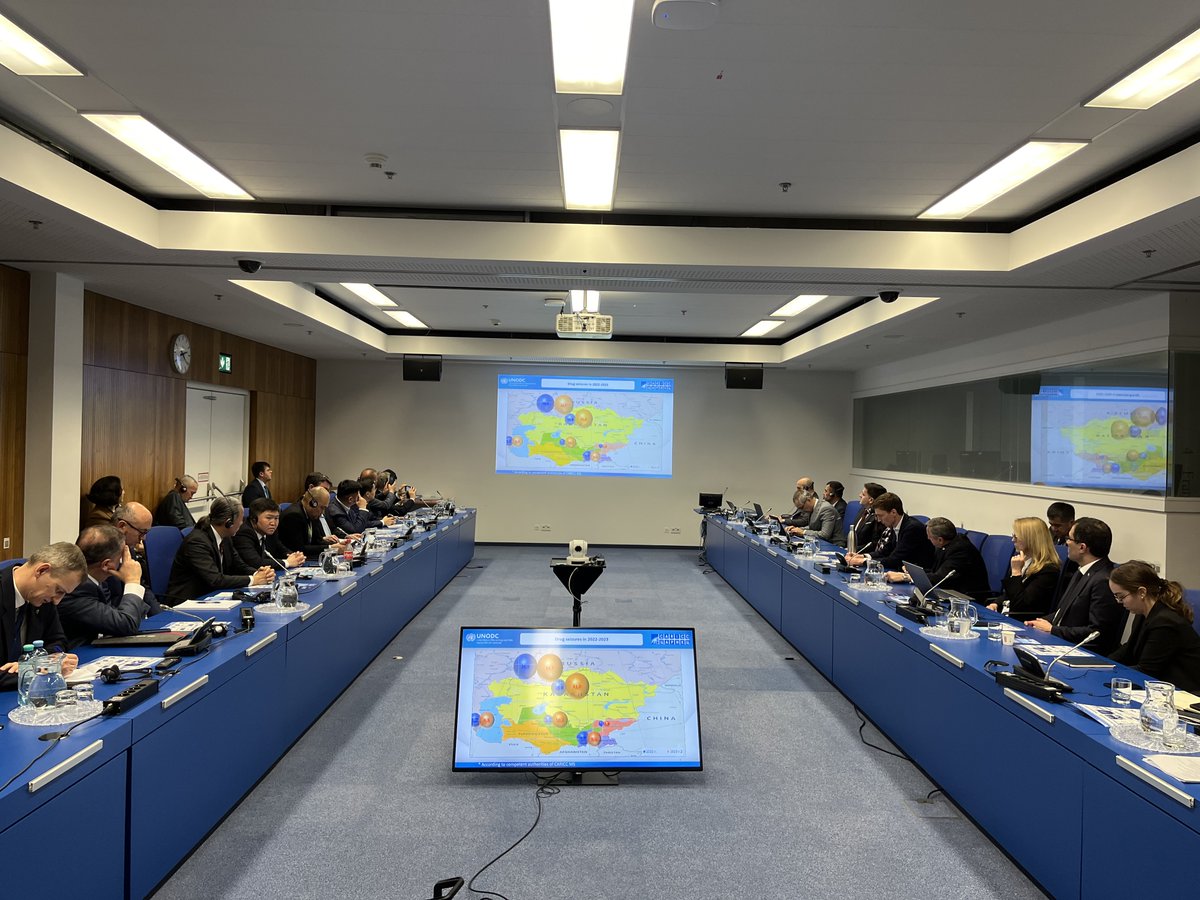 On 18 March 2024, @CARICC_2018 hosted a side-event during #CND67, stressing its role in international anti-drug cooperation, crucial amid ongoing trafficking threats. UNODC's @MittalAshita urged sustained support and resource allocation for CARICC to bolster regional security.