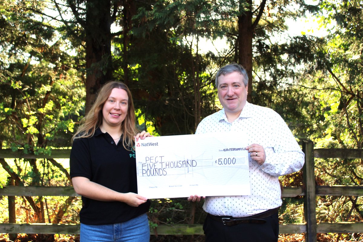 We were pleased to receive a £5000 donation from Aran Group towards our Energy Advice service, which supports those struggling with energy bills and living in fuel poverty. 💡

Read the full news article here: pect.org.uk/news/aran-grou…