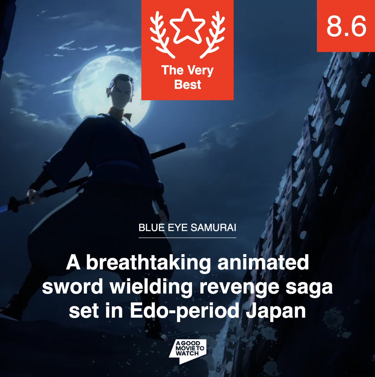 BLUE EYE SAMURAI, streaming on @netflix agoodmovietowatch.com/shows/blue-eye…