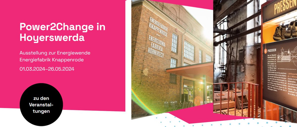 AriadneProjekt's tweet image. Von Stromautobahnen der Zukunft über Socken stricken aus #CO2 &amp;amp; neue Technologien für die #Energiewende: Spannende Ausstellung in der @EnFaKnappenrode  #Hoyerswerda über eine klimaneutrale Zukunft ohne Öl &amp;amp; Gas. Noch bis 26.05! #MissionEnergiewende
👉power2change-energiewende.de/orte/hoyerswer…