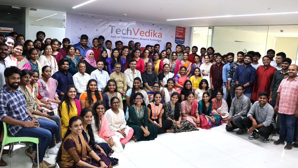 TechVedika's tweet image. 🎉 Celebrating TechVedika&apos;s 14th Anniversary! 🎉 From humble beginnings to a team of 200 engineers, we&apos;re grateful for the journey. 
Here&apos;s to pushing boundaries, achieving milestones, and growing together! 🚀🌟 
#14thanniversary #TeamworkMakesthedreamWork #GrowingStronger