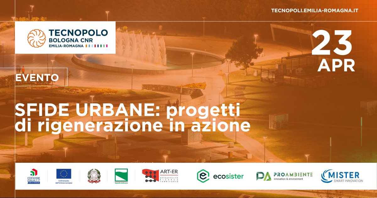Ripensare i luoghi cittadini: una necessità per adattare il contesto urbano ai cambiamenti politici e sociali e alla preoccupante emergenza climatica. Come si realizza la #rigenerazioneurbana?

Iscriviti all'evento online &gt; bit.ly/evento-sfide-u…