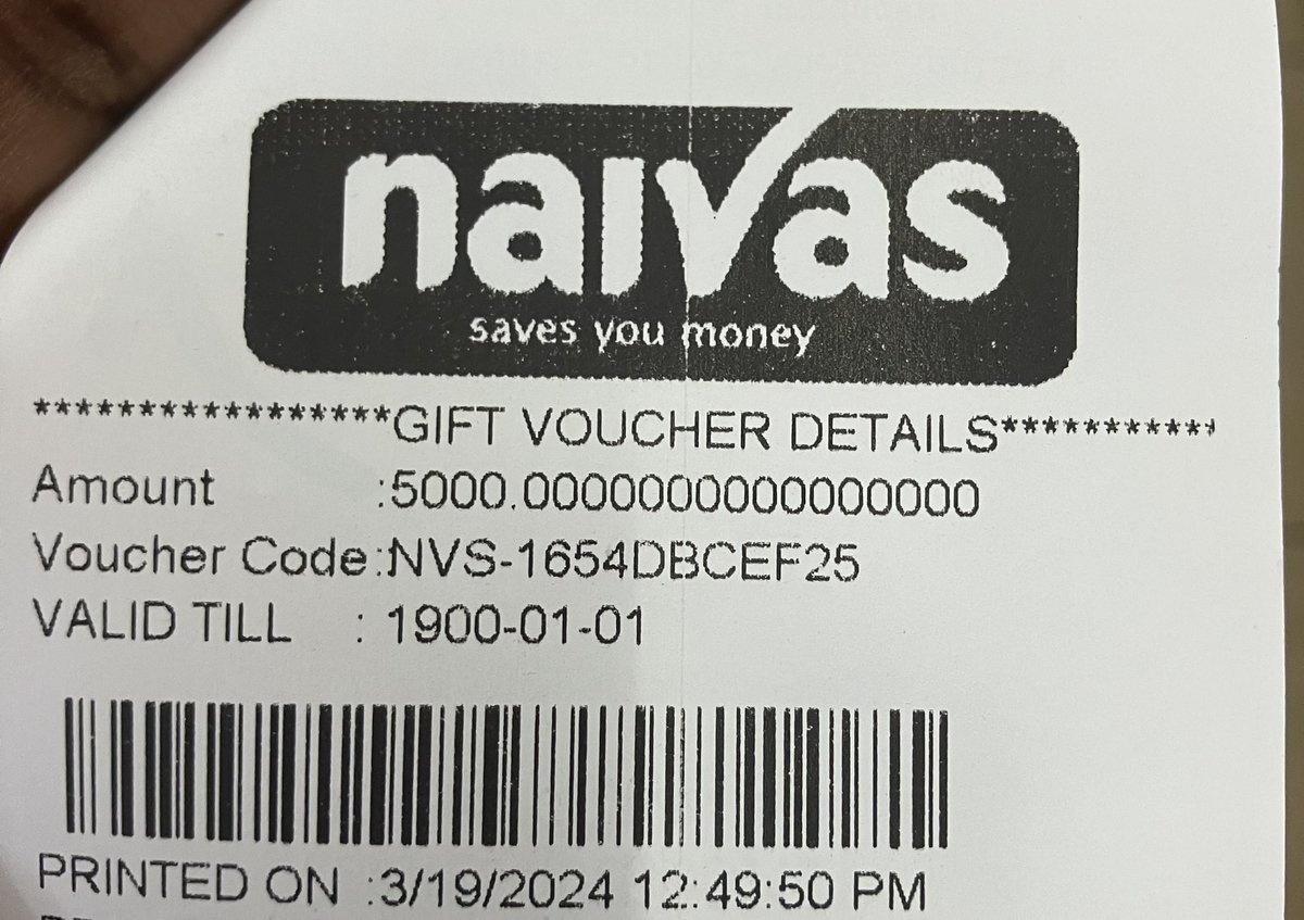 Today, I finally had the chance to spend some sats at one of the <a href="/naivas_kenya/">Naivas Supermarket</a> stores. 

It would have been great to pay the store directly in #Bitcoin but thanks to <a href="/bitrefill/">Bitrefill</a> vouchers I still get to buy some groceries. 🙂
