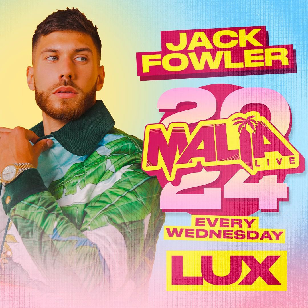 🚨 BIG ANNOUNCEMENT! 🚨
<a href="/_JackFowler_/">Jack Fowler</a> returns to Malia THIS SUMMER!! He’ll be here live in LUX Club on WEDNESDAY 3RD &amp; 10TH JULY! 🤩🙌

Don’t miss him! Book your 🎟️ &amp; packages now 👉 maliaofficial.com

#malia2024 #malia #jackfowler #dj