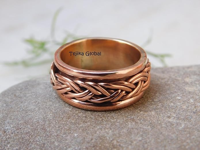 a.co/d/7VilwNW

#CopperRing #SpinnerRing #HandmadeRing #Copper #Spin #Ring
#GiftforHer #WorryRing #SolidCopperRing #AnxietyRing #FidgetRing #CopperJewelry #ArthritisRing #Braid #Design #copperjewelry #MeditationCopper #GiftsforBoyfriend #GiftsforDad #GiftsforGirlfriend