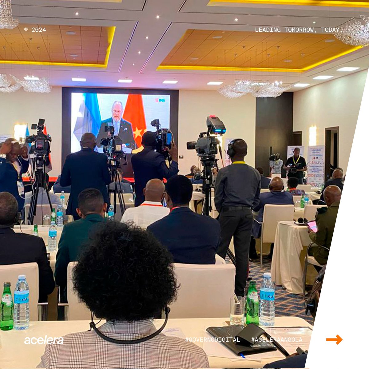 AcelerAngola's tweet photo. A Acelera Angola teve o prazer de participar do Seminário Executivo sobre Governo Digital, promovendo discussões sobre o futuro da administração pública em Angola. 🌐👏
#GovernoDigital #AceleraAngola https://t.co/yxBQYtmx6e