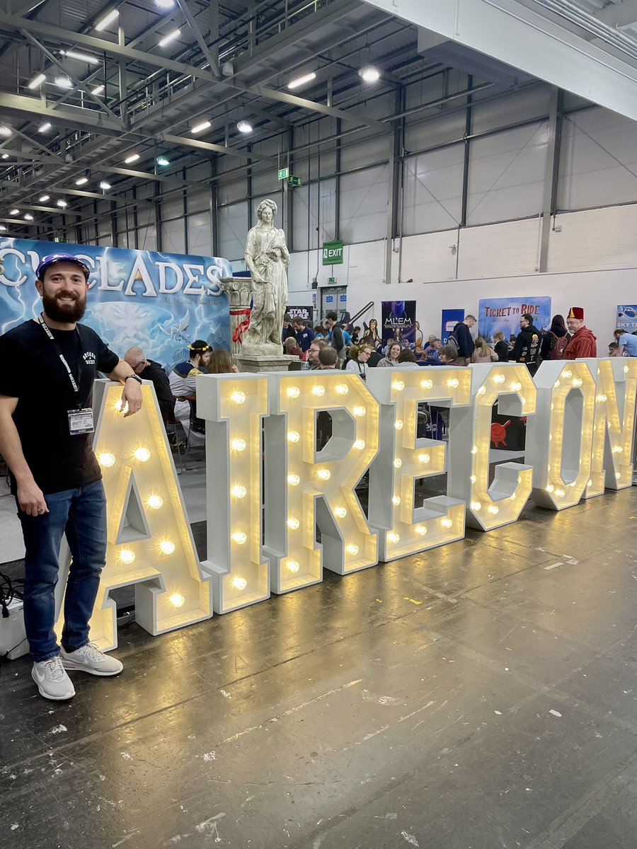 It’s been back-to-back gaming festivals in Yorkshire this month! I had a fantastic weekend at <a href="/aireconuk/">AireCon - NW: Aug / West: Oct / X: March</a> - It’s a joy to see this event continue to grow and foster such a passionate and positive community united by games 🎲