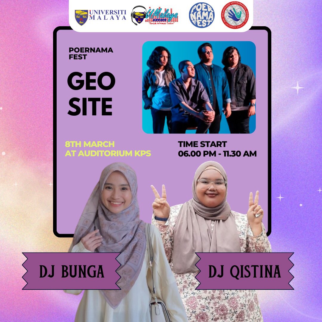 🎉 Welcome to PoernamaFest! Unlock backstage secrets through our exclusive interview with guest artist, Geo Site! All the scoop that you want, uncovered by our lovely DJs!🔥 instagram.com/reel/C4sRwJRPp…