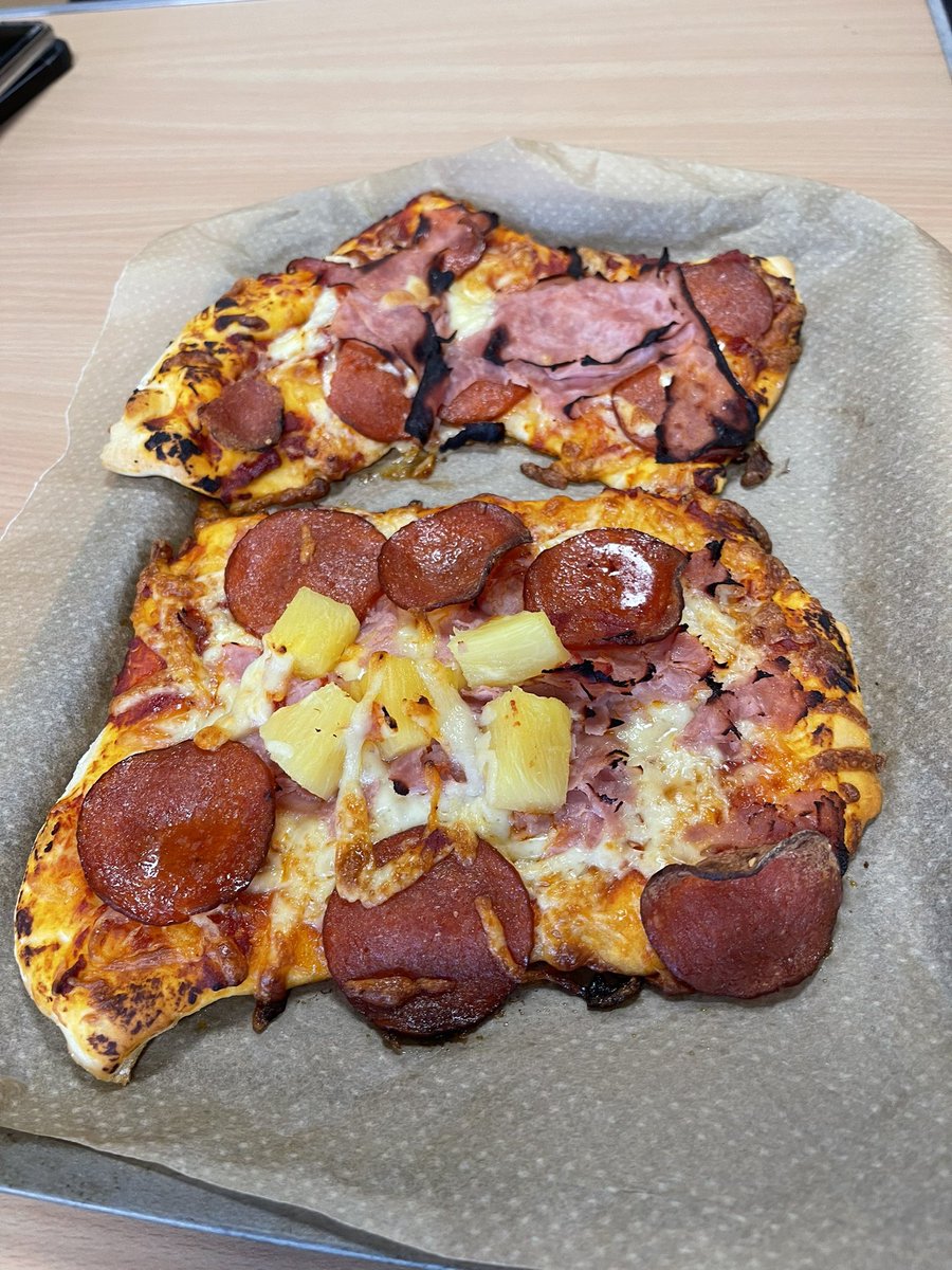 Tuesday is cooking day.

Today it’s pizza 🍕🍕🍕🍕