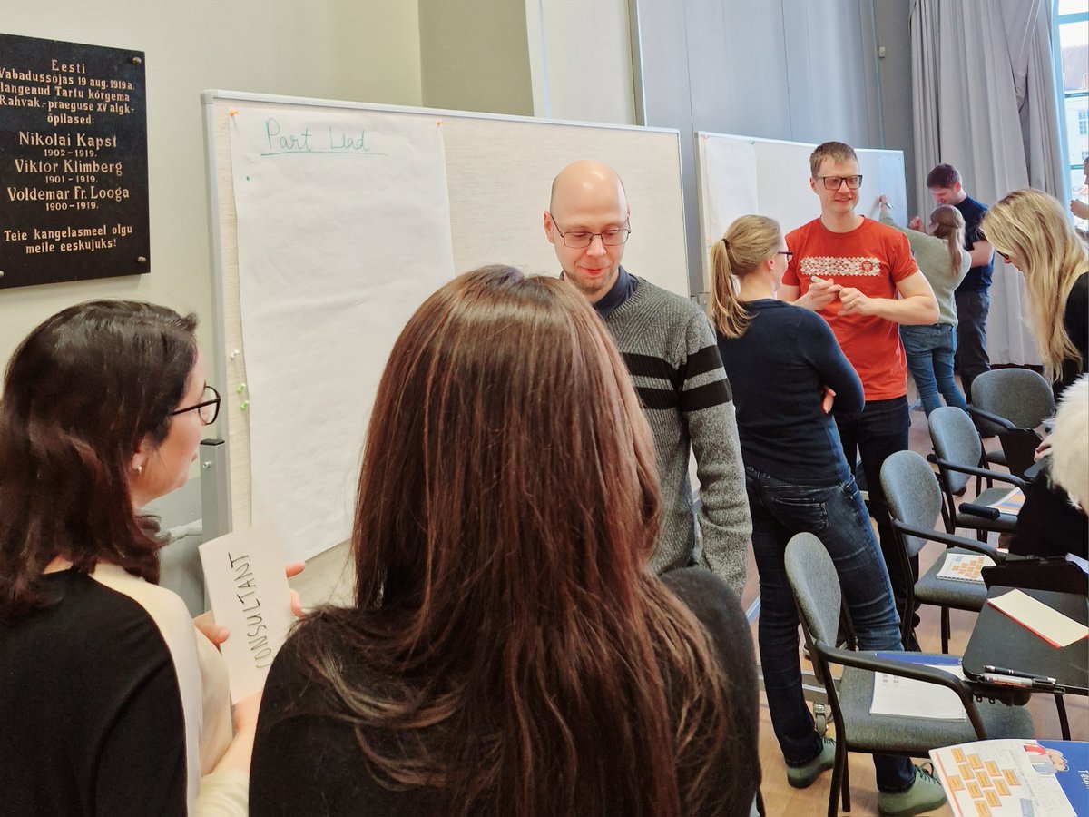 ImcbUt's tweet photo. On March 12-15, @LifeSciLearn &amp; @LeadSculpt organized the course "@EMBO Laboratory Leadership for Group Leaders" for the first time in Estonia. 🇪🇪

The course took place in Tartu, at the Institute of Molecular and Cell Biology (@unitartu).📷Gallery: https://t.co/pAzdFdv58h https://t.co/5PDt974RYs