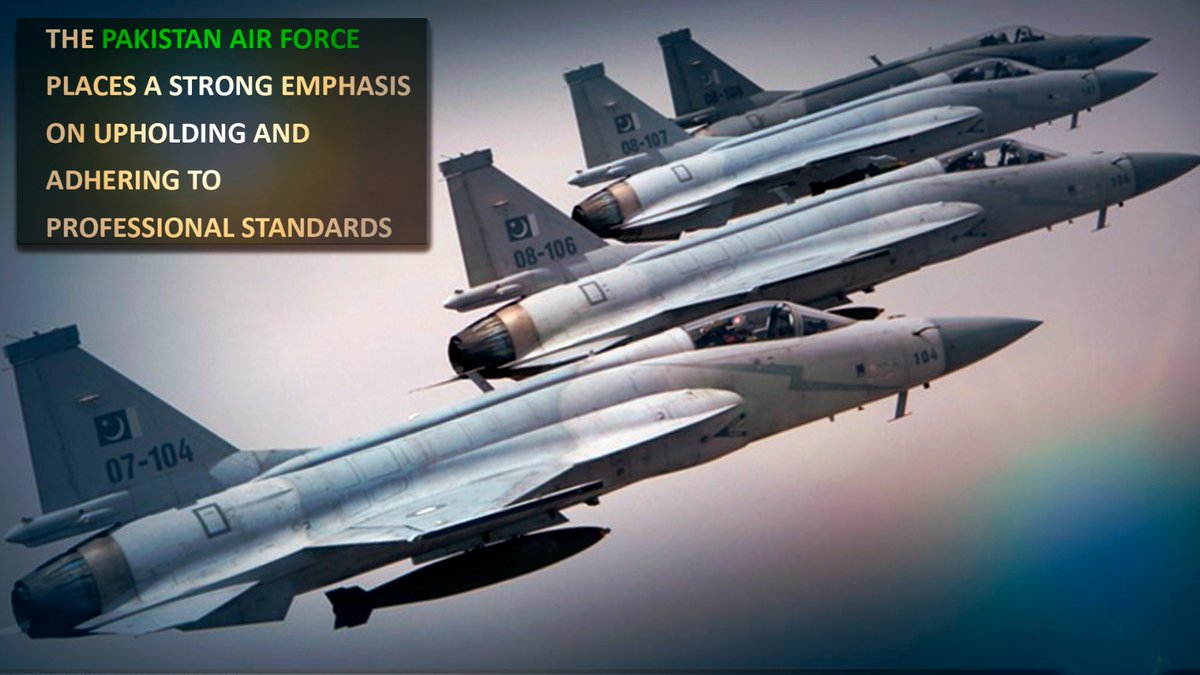 "In admiration of Pakistan Airforce's audacious maneuvers and visionary direction."
#PakistanAirForce #PAF